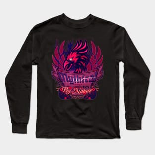 Mythical By Nature Purple Phoenix Long Sleeve T-Shirt